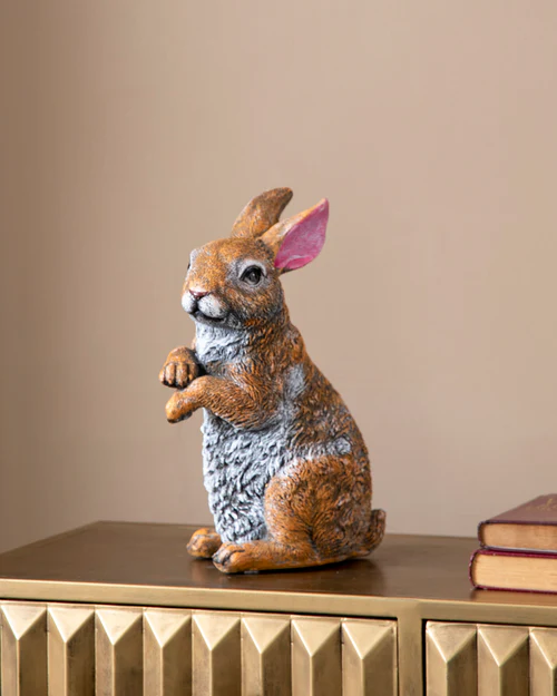 Country Farmhouse Rabbit Figurine