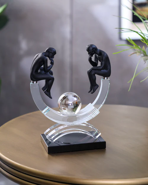 Balance of Minds Crystal Decorative Accent